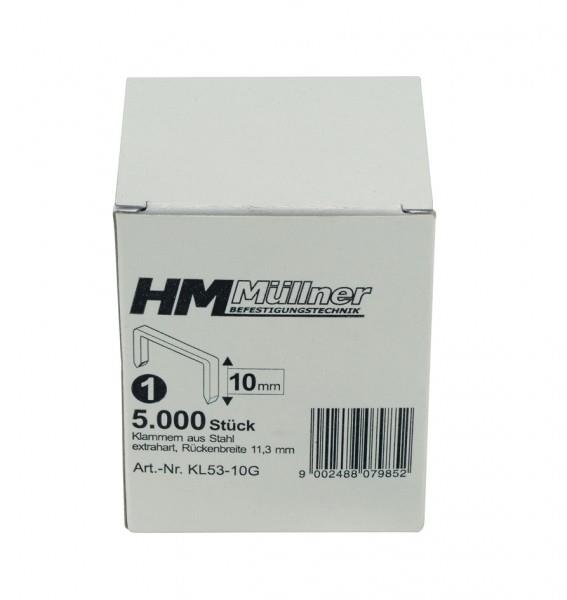 Klammern, Serie 4,  L: 40 mm,  2.000 St pro Packung GR