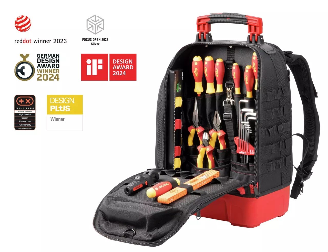 Werkzeugrucksack electric 27-tlg. 