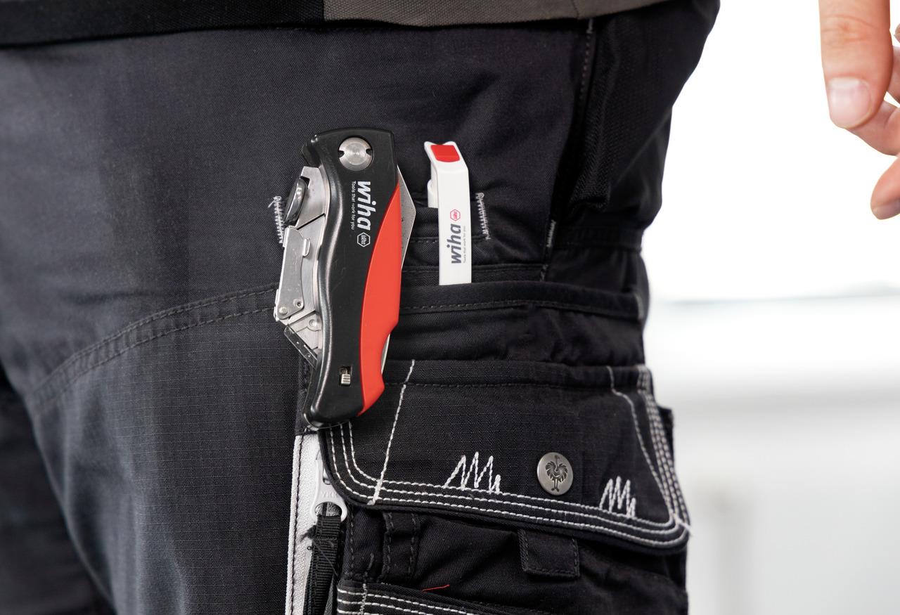 Wiha Ersatzklingen für Klappmesser 100 Stück im Spender