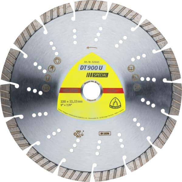 DT 900 U Diamanttrennscheiben 125 x 2,4 x 22,23 mm Kalksandstein,Beton, Altbeton