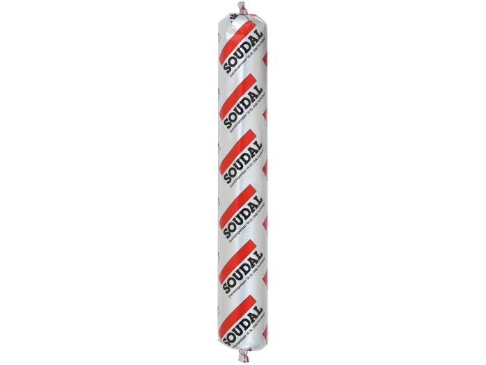 Soudal Silikon Silirub N (Bau) weiß 600 ml Schlauchbeutel