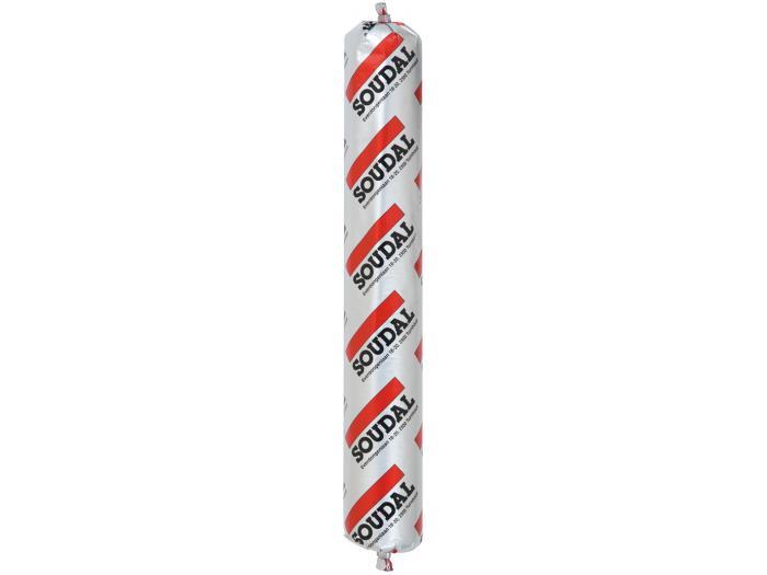 Soudal silicone Silirub N (building) grey 600 ml foil bag