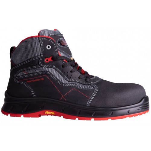 Remisberg DEVON Safety high shoe S3 ESD black/red size 48