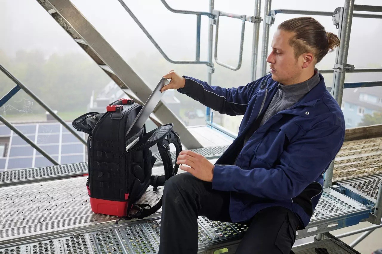 Werkzeugrucksack electric 27-tlg. 