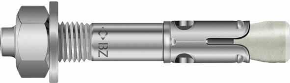 MKT Bolzenanker BZ PLUS A4 Edelstahl "s" = kurz Form