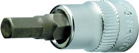 1/4" Bit Stecknuss Innen-6kant 3 mm Länge 36 mm