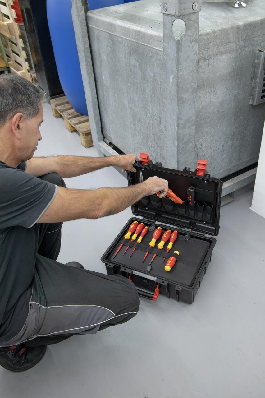 Wiha Werkzeugkoffer Basic Set L Elektrik 18-tlg. Wiha Werkzeugkoffer Basic Set L Elektrik 18-tlg.