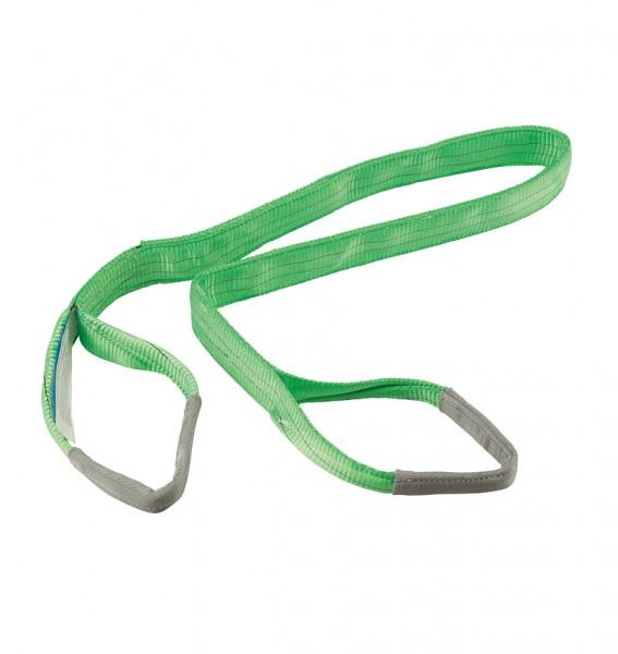 Hebeband 2 t, 2 m, Gruen, EN 1492-1 (GS-Tuev)