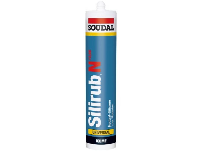 Soudal Silikon Silirub N 12,5E weiß 310 ml Kartuschen