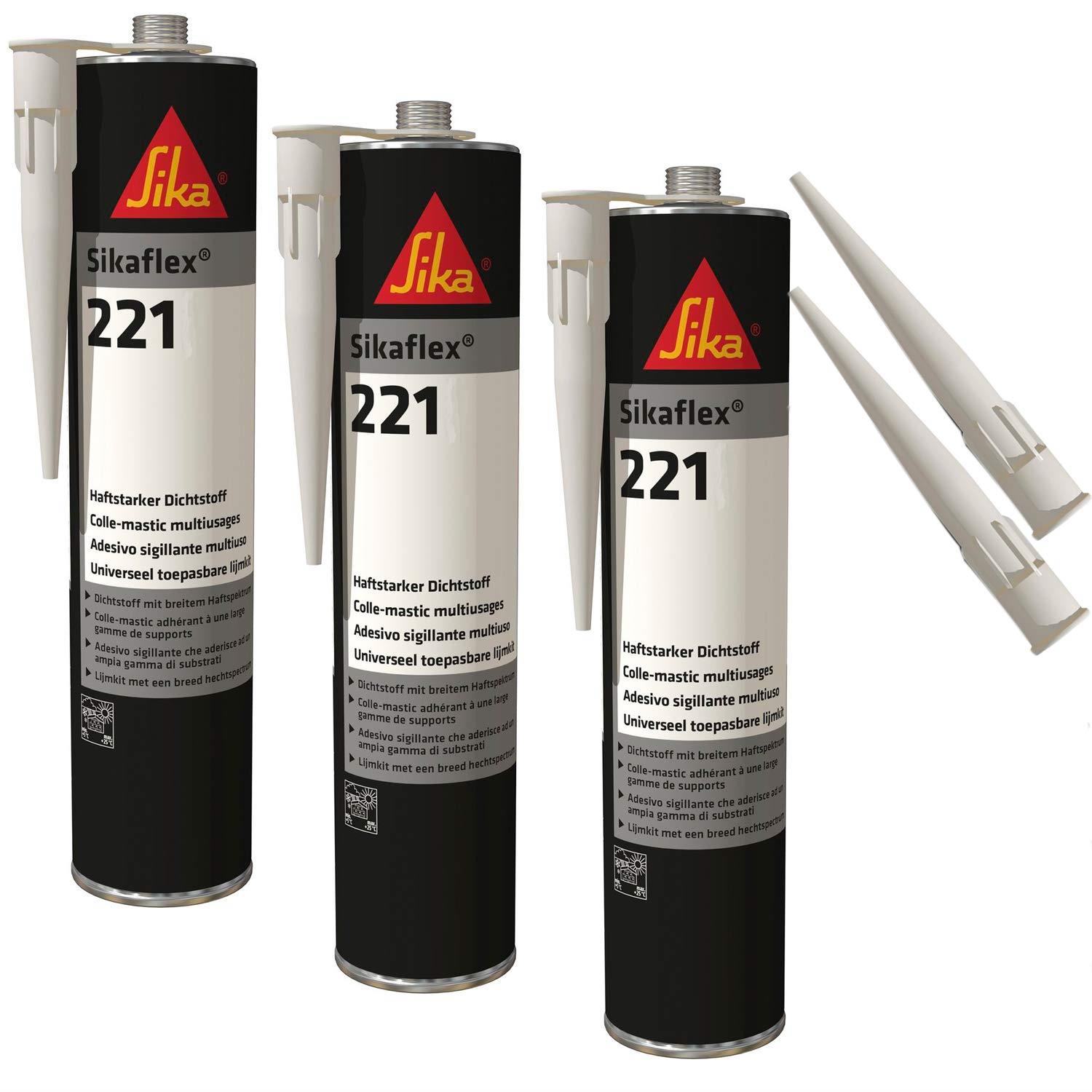 Sikaflex 221 schwarz 300ml