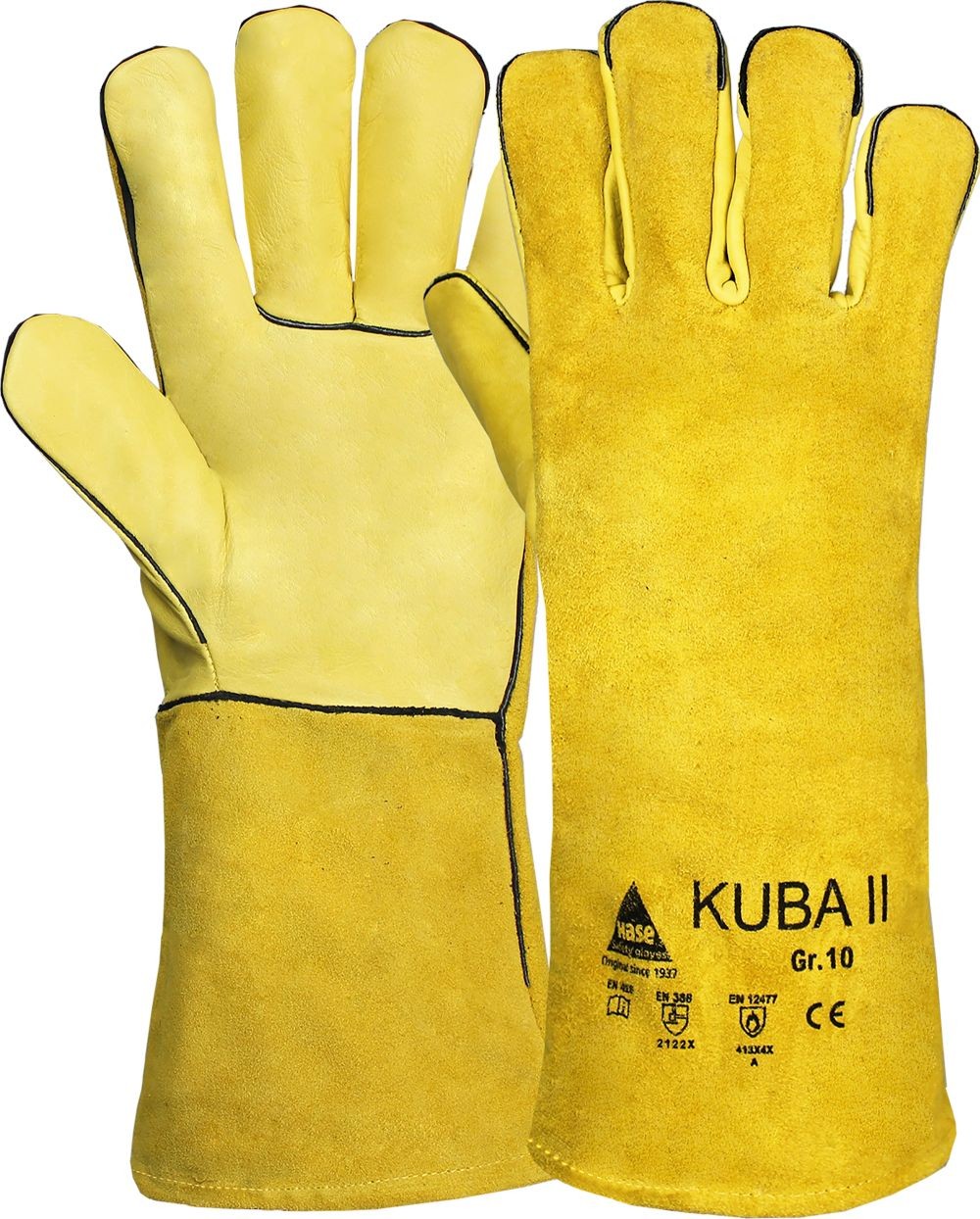 KUBA II Schweißer-Arbeitshandschuh  Gr. 10