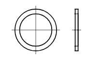 DIN 7603 Cu A 12 x 18 x 1,5 VE = Dichtringe für Rohrverschraubungen und Verschlussschrauben
