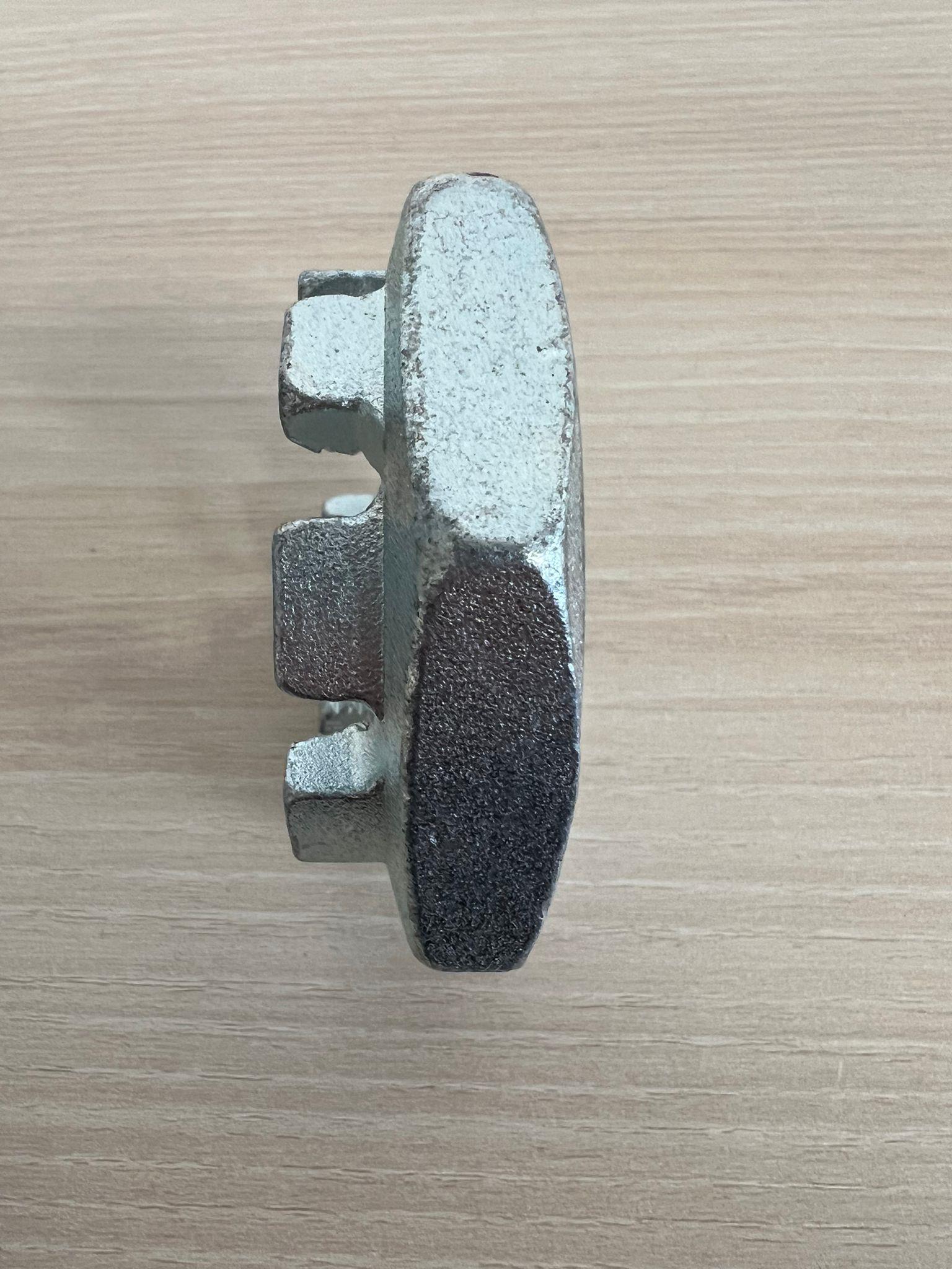 DIN 937 17 H galv. verz. M 36 x 3 VE = Kronenmuttern, niedrige Form mit Feingewinde