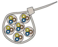 Fischer cable tie black 2,5 x 100