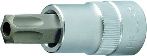 1/2" Bit Stecknuss TX mit Bohrung T40 mit Bohrung