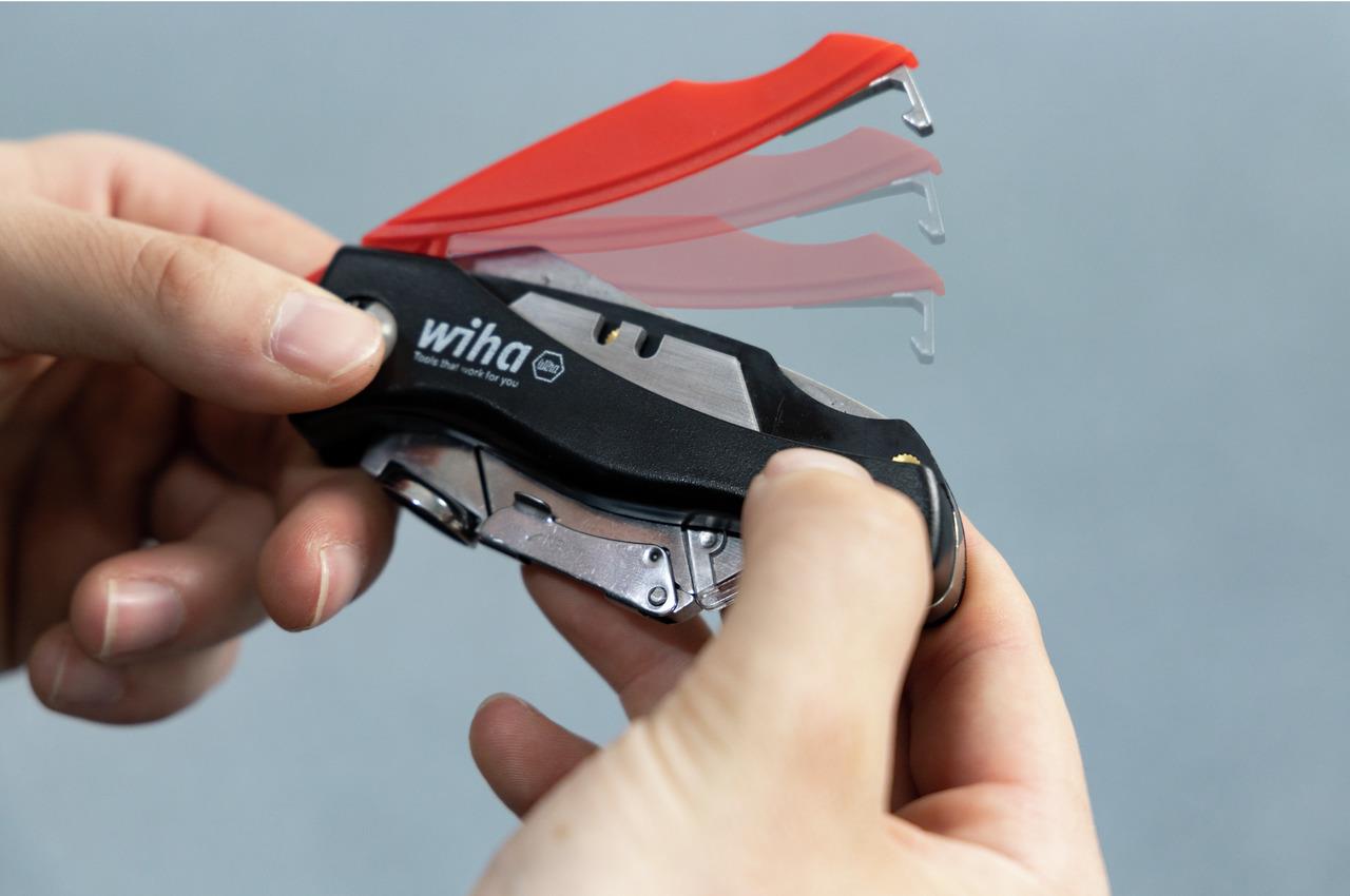 Wiha Klappmesser inkl. 6 Trapezklingen