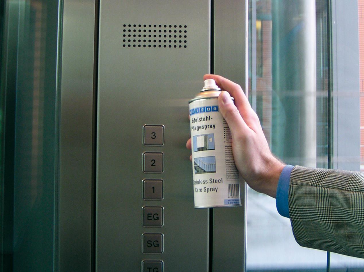 Weicon Edelstahlpflege-Spray 400 ml  VE = 12 Stück